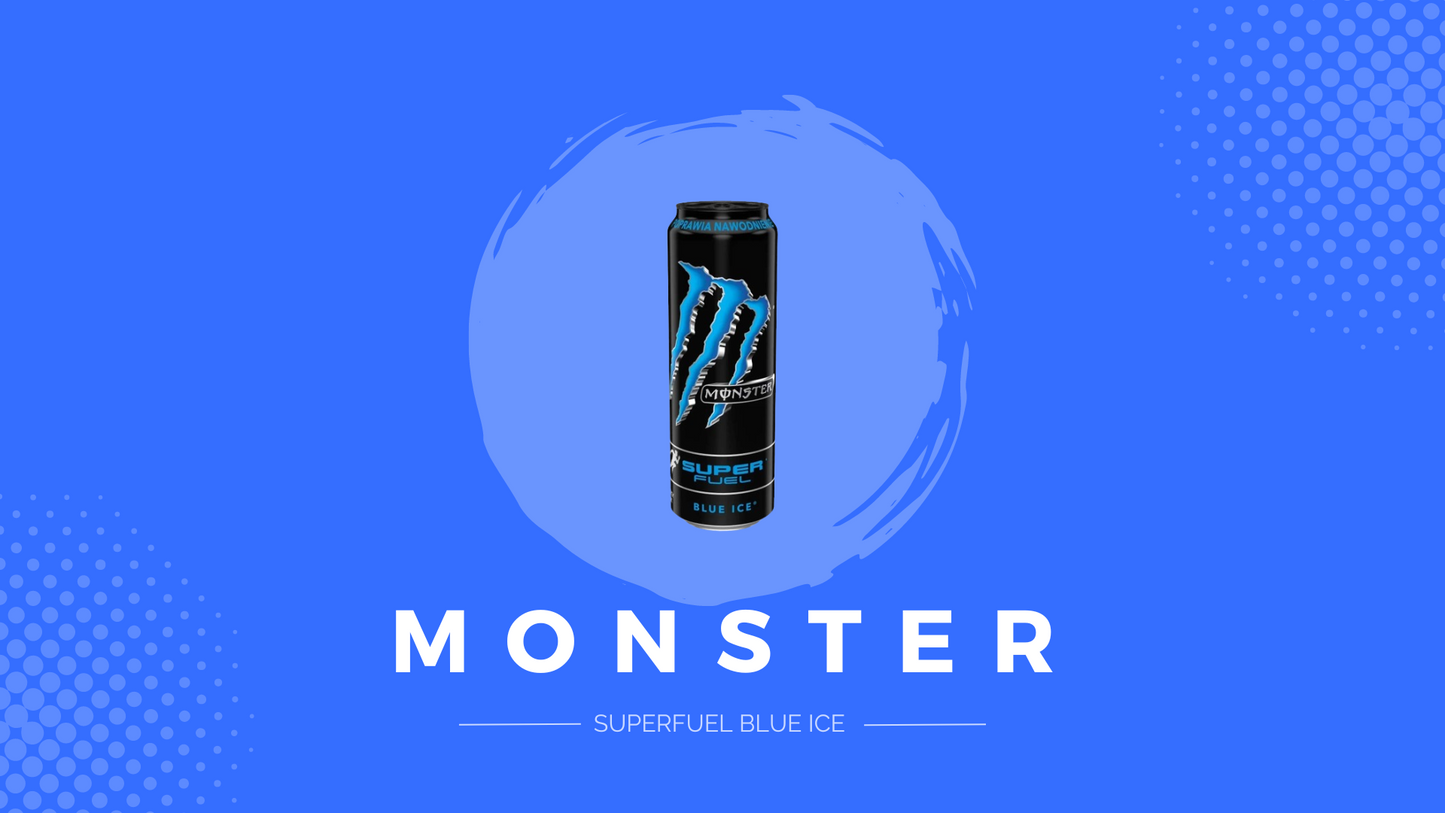 Monster SuperFuel Blue Ice